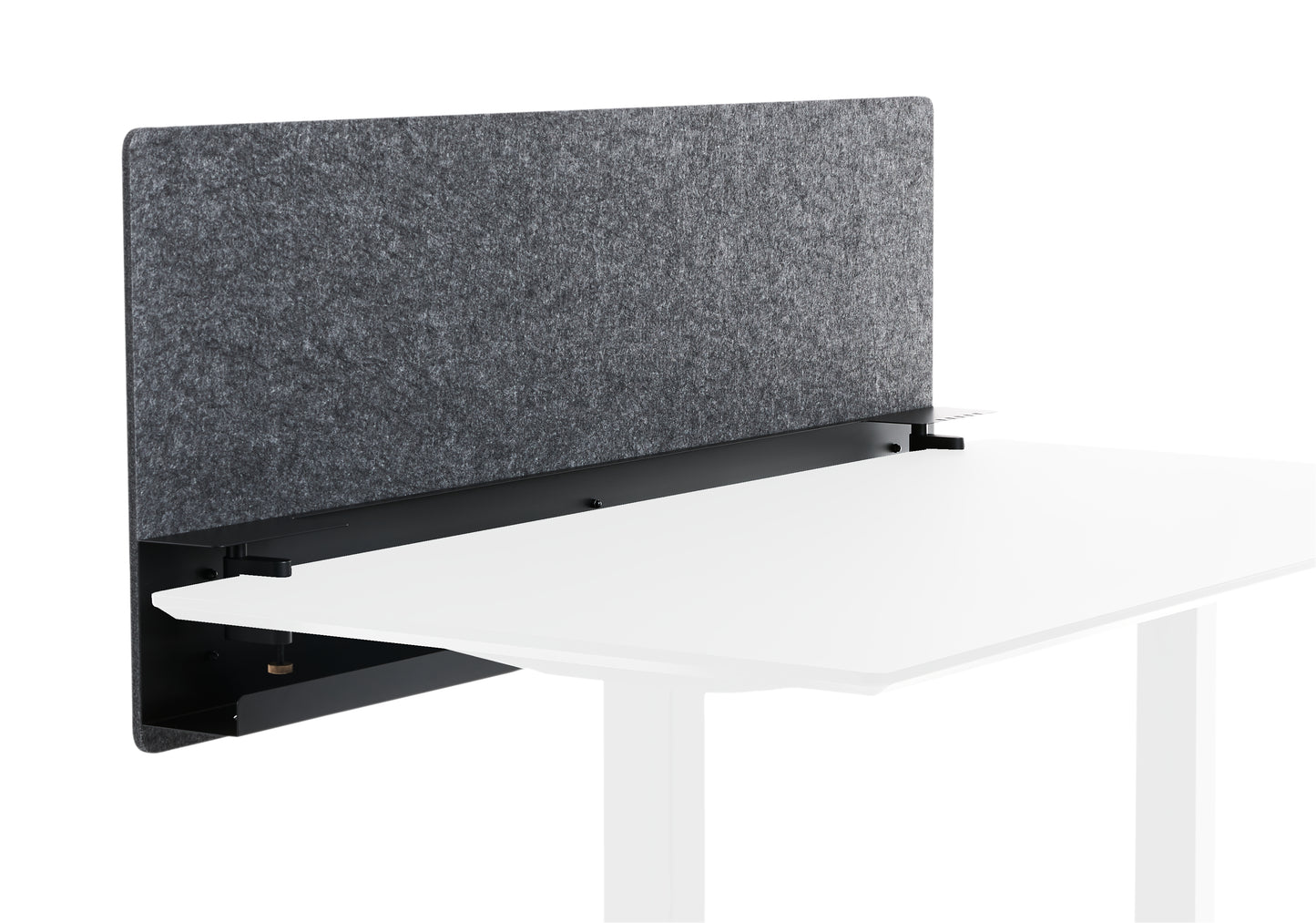 Akustik-Trennwand mit Kabelkanal